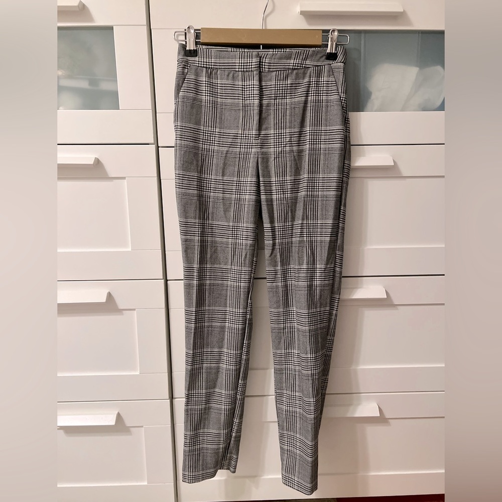 H&M Plaid Dress Pants - Picture 2 of 7